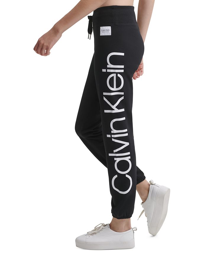 Calvin Klein Logo Slim Sweatpants Macys