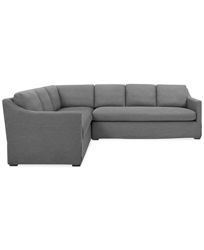Thomasville CLOSEOUT! Classic Living 2Pc. Fabric Sectional Macy's