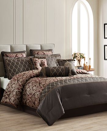 Riverbrook Home Brackley Comforter with 8 Bonus Pieces Set, Queen - Macy's