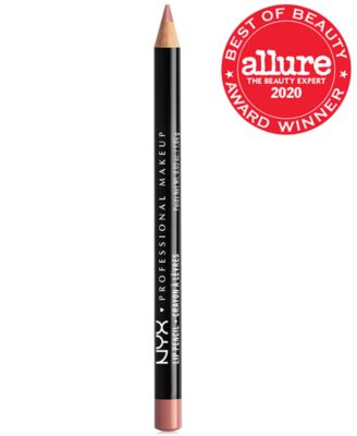 Nyx Professional Makeup Slim Lip Pencil Creamy Long-Lasting Lip Liner - Nude Pink