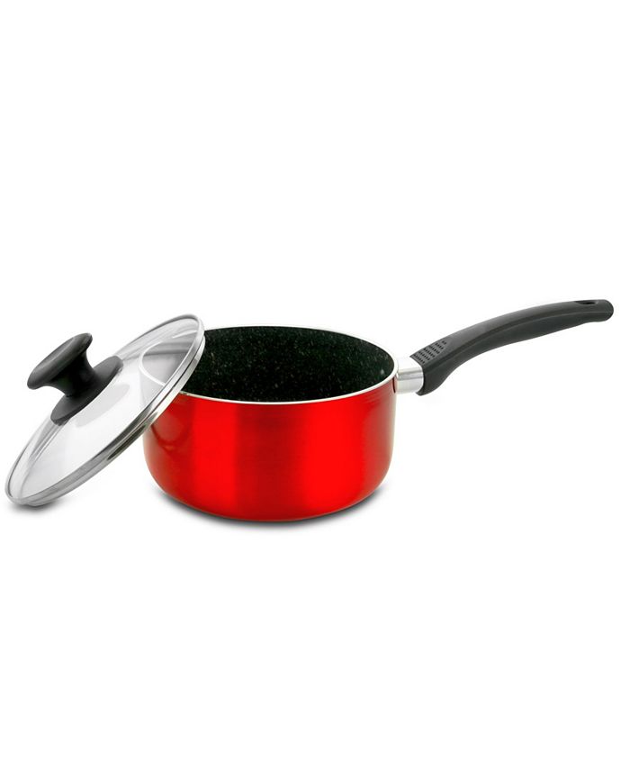 Oster NonStick 2.5 Quart Saucepan with Glass Lid Macy's