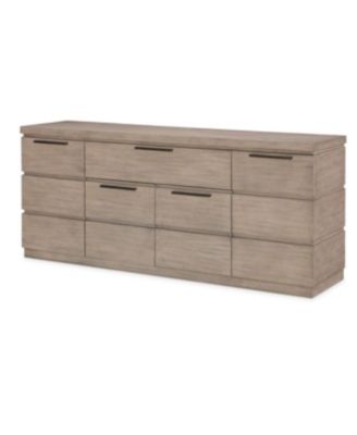 Furniture - Milano by Rachael Ray Sandstone Entertainment Console