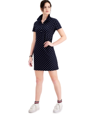 Tommy Hilfiger Polka Dot Polo Dress