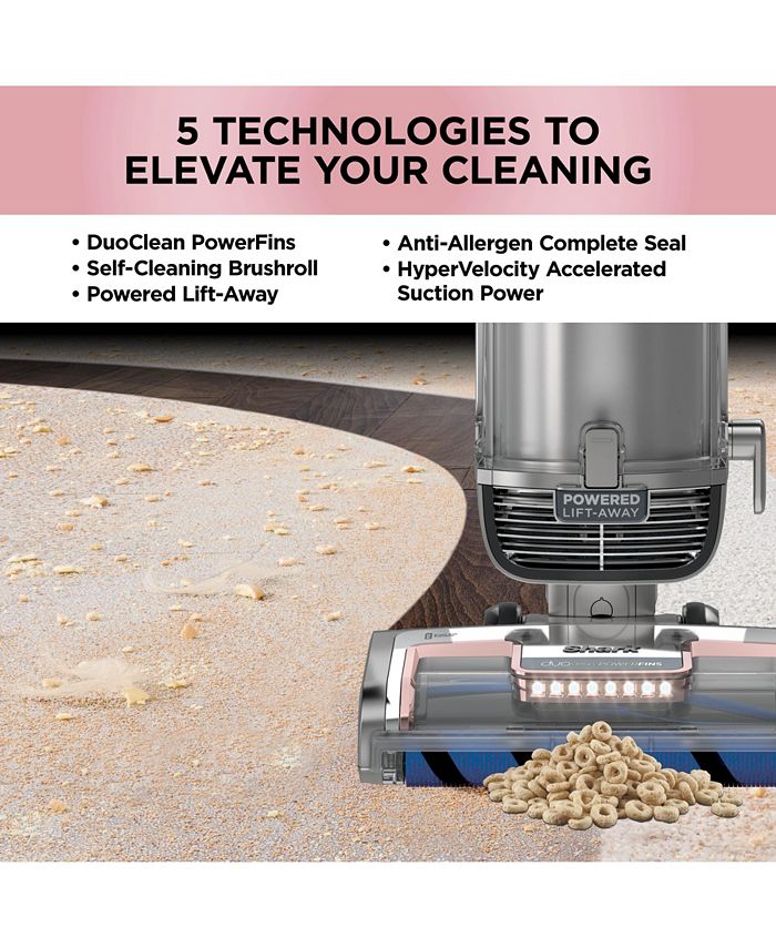 Shark AZ2002 Vertex™ DuoClean® PowerFins Upright Vacuum with Powered