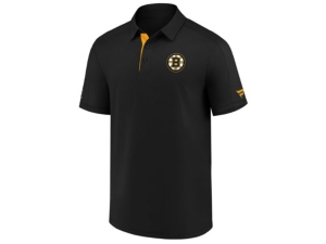 Majestic Boston Bruins Men's Locker Room Performance Polo