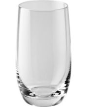 Lorren Home Trends 12 oz. Drinking Glass-Textured Cut Glass, Set of 6