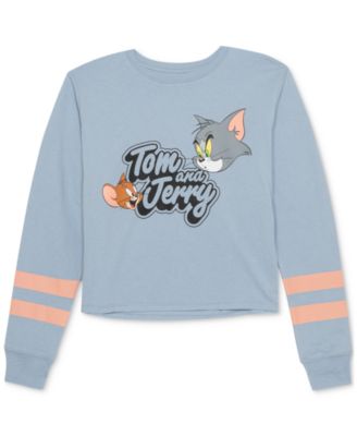 Warner Brothers - Juniors' Tom & Jerry Graphic Print Top