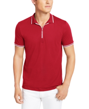 AX Armani Exchange Men's Fixed Cotton Jersey Polo T-shirt