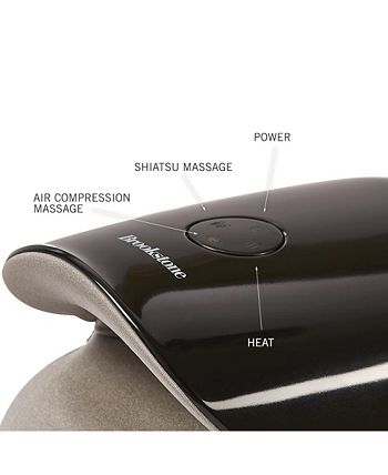 Brookstone Cordless Heated Neck & Back Massager - Macy's