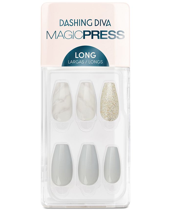 Dashing Diva MAGICPRESS Press-On Gel Nails - Full & - Makeup Beauty - Macy's