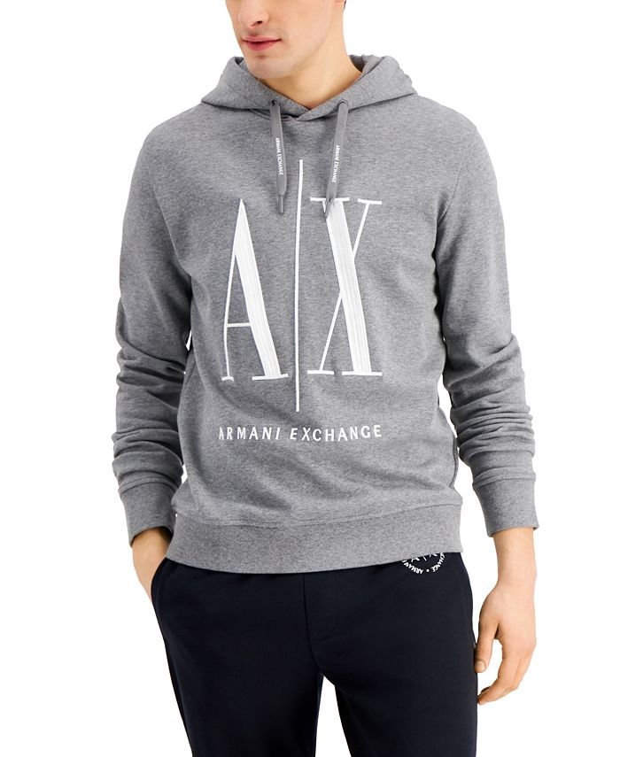 A|X Armani Exchange Icon Hoodie & Reviews - Hoodies & Sweatshirts - Men ...