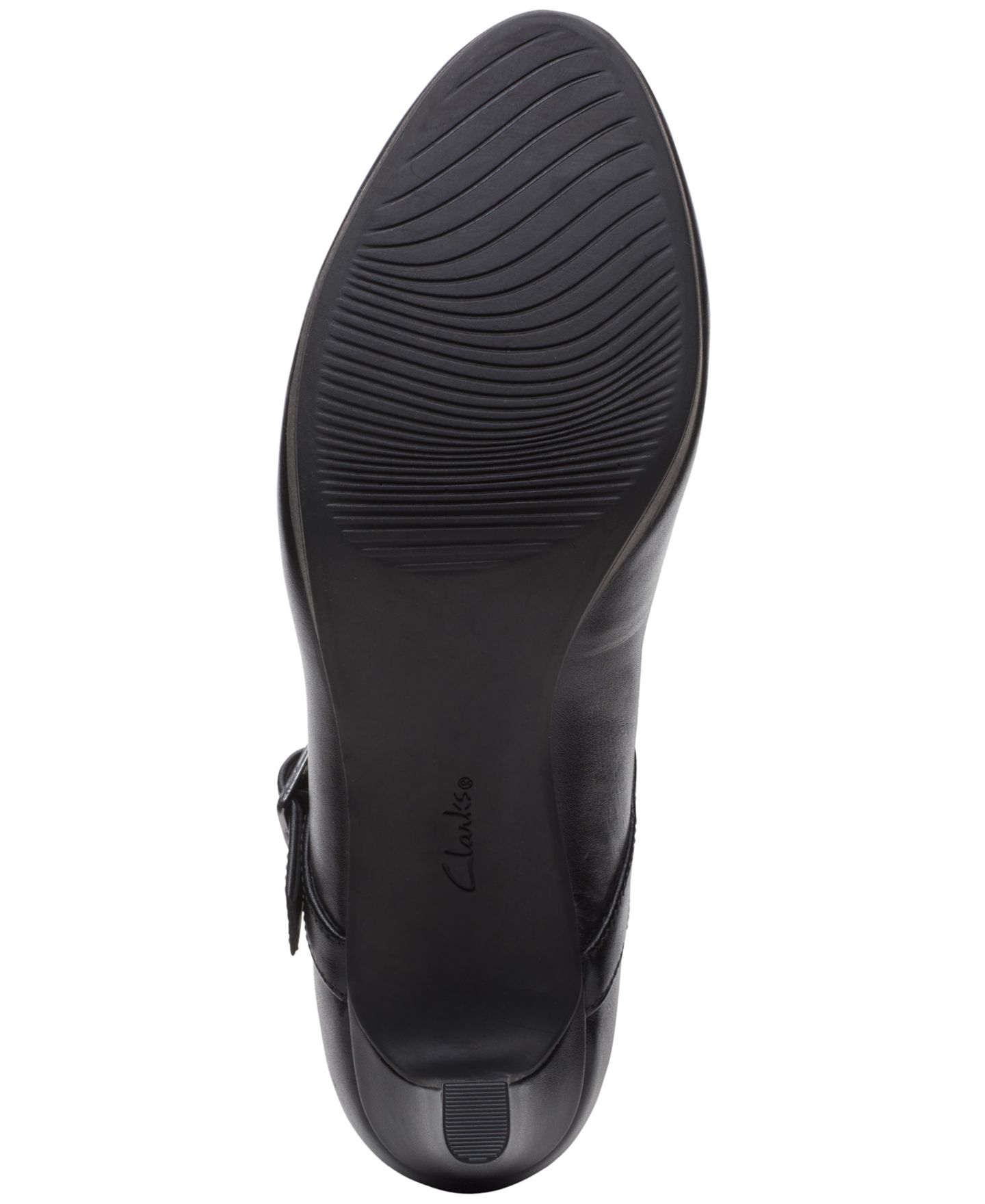 Обувь Clarks Women's Ambyr Shine Dress Shoes, цвет: Чёрный кожаный — фото 5