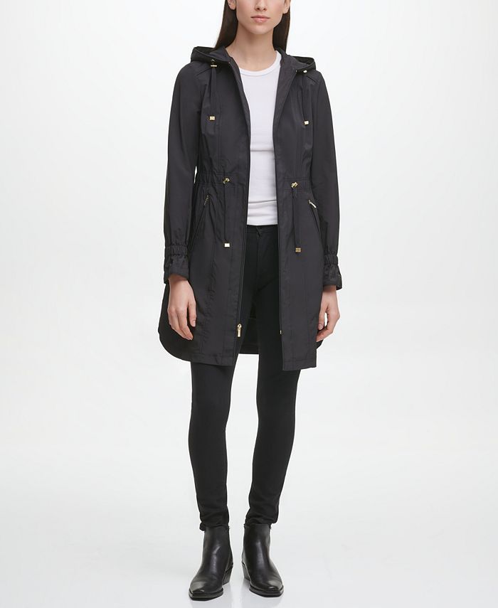 Cole Haan Hooded Anorak Raincoat & Reviews Coats Women Macy's