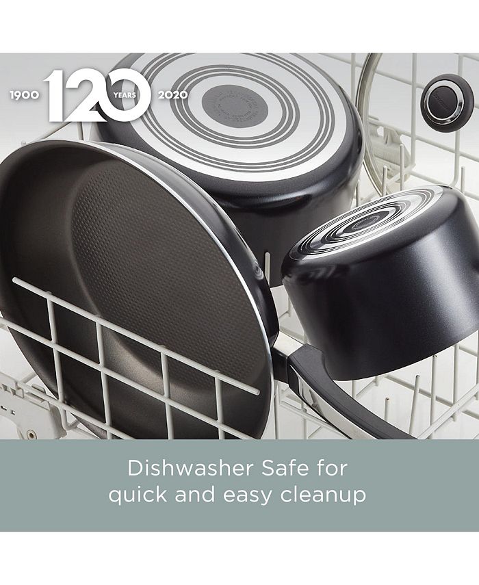 Farberware Dishwasher Safe High Performance Nonstick Deep Frying Pan with Helper Handle Macy's