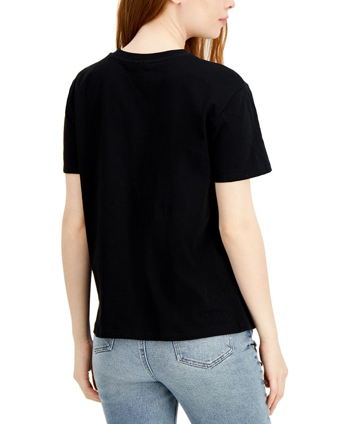 Self Esteem Juniors' Le Soleil-Graphic Oversized T-Shirt - Macy's