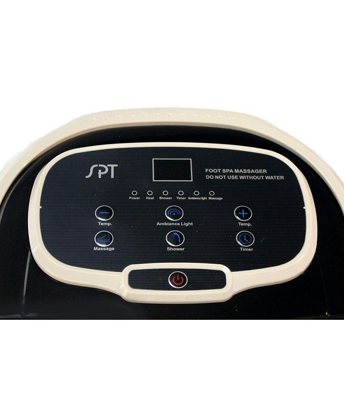SPT Appliance Inc. Foot Spa Bath Massager with Motorized rollers Macy's