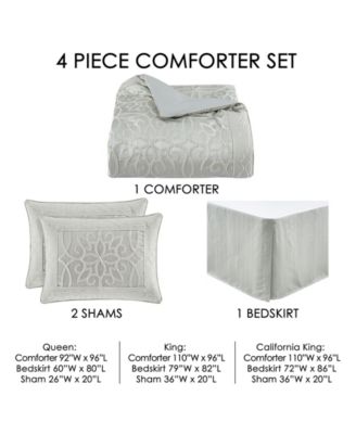 Nouveau 4-Pc. Comforter Set, King