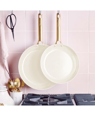GreenPan Padova Reserve 8" and 10" Ceramic Non-stick Frypan Set 