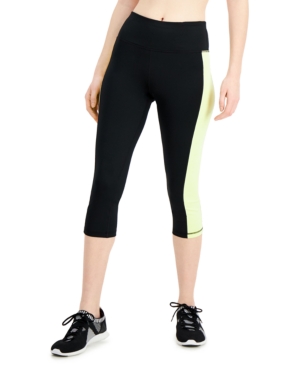 Ideology Colorblocked Cropped Leggings Created for Macy's