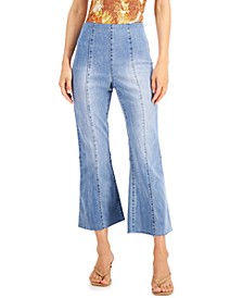 High Rise Cropped Kick-Flare Jeans, Created for Macy's