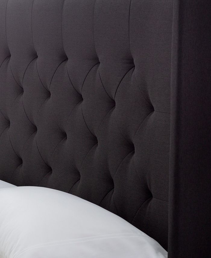 Dream Collection Wingback Queen Size Upholstered Headboard & Reviews