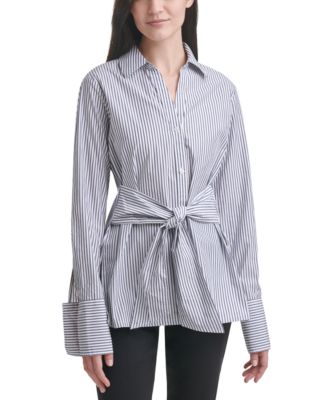 Calvin Klein Jeans - Oversized Tie-Waist Shirt