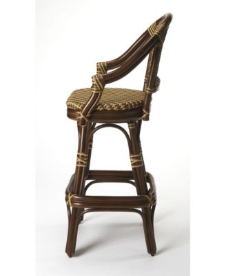 Renata Rattan Bar Stool