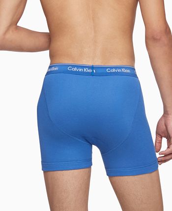 Calvin Klein Men's Cotton Classics 3-Pack Boxer Brief, Black, Dark Olive,  Ash Rose, Grey Heather WBS, Small at  Men's Clothing store
