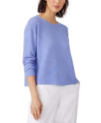 Eileen Fisher Organic Ribbed Sweater 