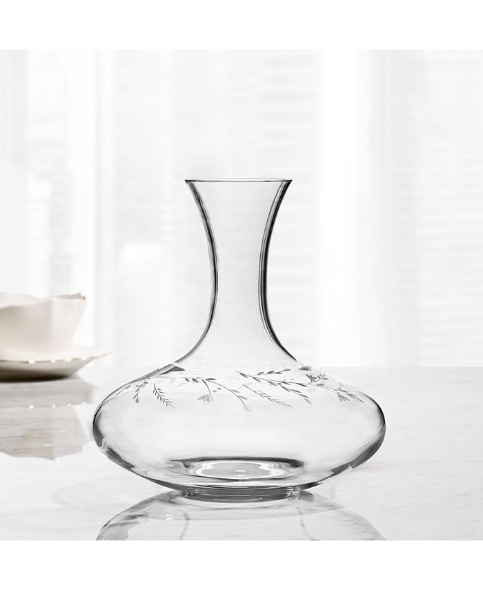 Hotel Collection - Classic Etched Floral Decanter, Created for Macy's