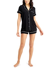 Ultra Soft Modal Top & Shorts Pajama Set, Created for Macy's
