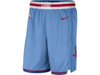 Nike Houston Rockets Men's City Edition Swingman Shorts - Macy's