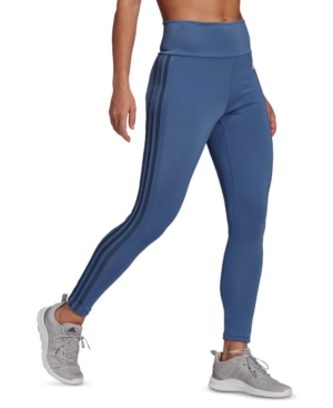 adidas Women's Designed To Move High-Rise 3 Stripes Leggings