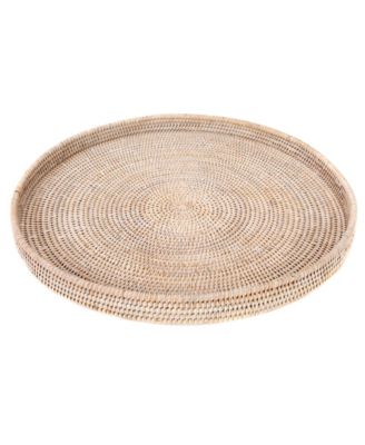 Artifacts Trading Company Artifacts Trading Company Round Ottoman Tray