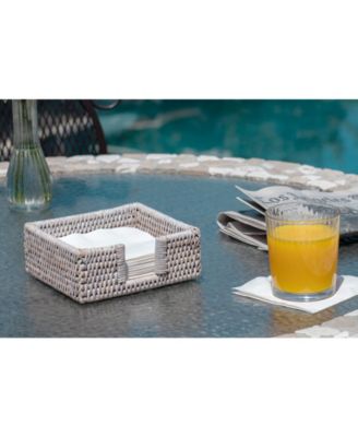 Artifacts Trading Company Artifacts Trading Company Cocktail Napkin Holder with Cutout