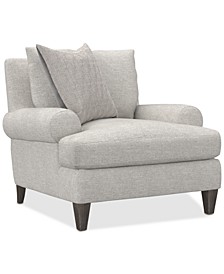 Lille 41" Fabric Isabella Chair