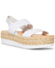 Bowie Stretch Platform Espadrille Sandals