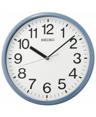 Classic Light Blue Office Clock