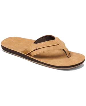 Shop Reef Men's Marbea Slip-on Thong Sandals In Bronze Brown