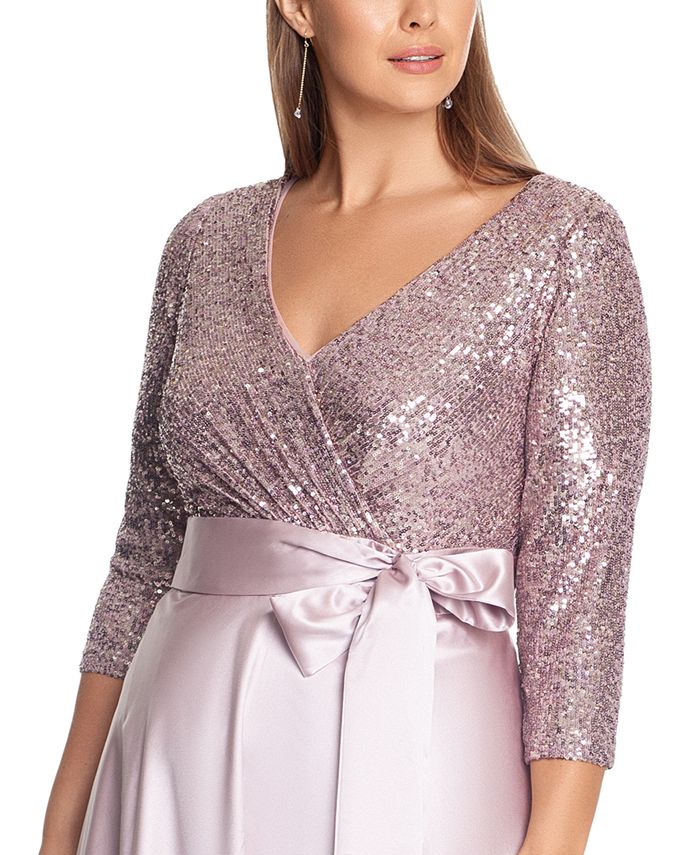 xscape sequin ball gown