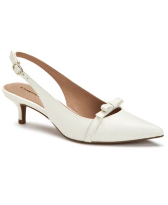 Charter Club Gilaa Slingback Pumps, Created for Macy's & Reviews ...