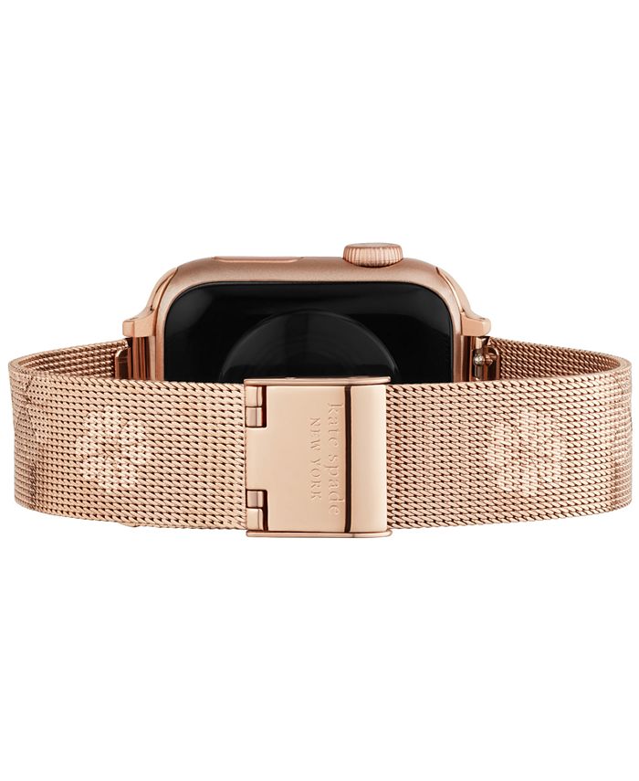kate spade new york Rose GoldTone Stainless Steel Mesh Bracelet for