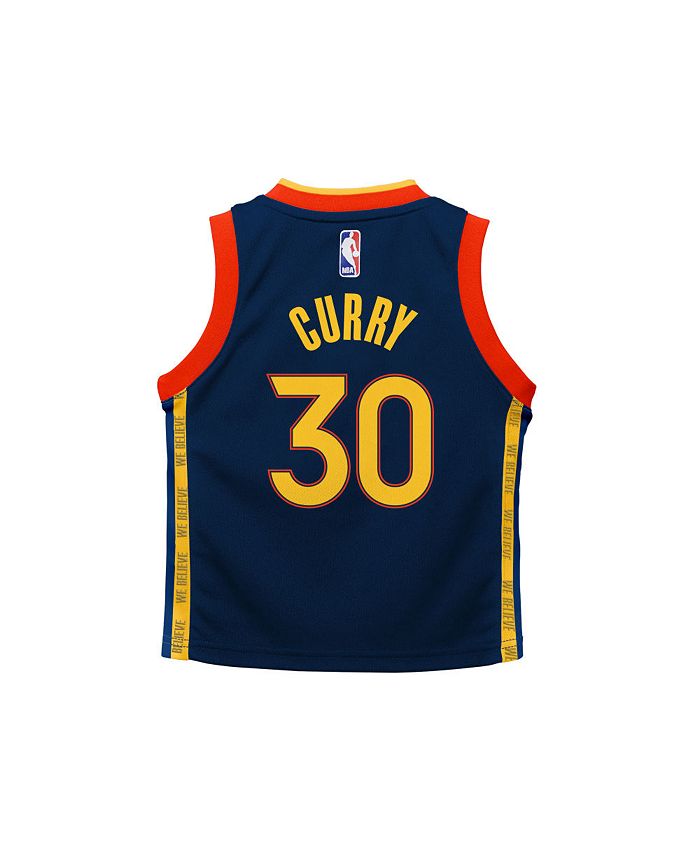 Stephen Curry Golden State Warriors City Edition Big Kids' (Boys