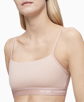 Calvin Klein Women's Ck One Cotton Unlined Bralette 