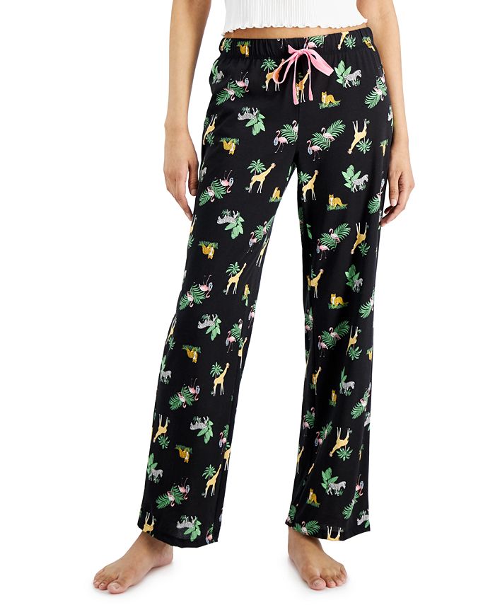 Jenni Printed Pajama Pants, Created for Macy's - Macy's