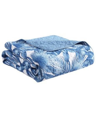 Tommy Bahama Home CLOSEOUT! Tommy Bahama Royal Palm Blue Reversible 3 ...