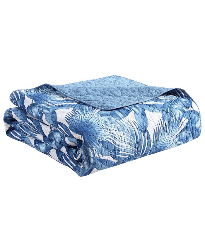 Tommy Bahama Home CLOSEOUT! Tommy Bahama Royal Palm Blue Reversible 3