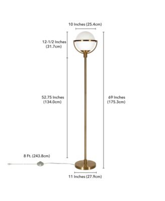 Cieonna Globe Stem Floor Lamp