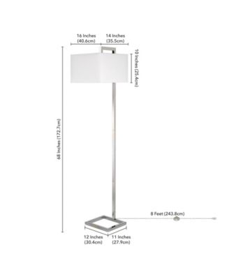 Grayson Floor Lamp with Square Shade