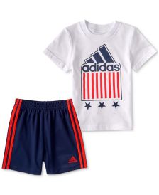 Baby Boys Graphic T-shirt and Shorts Set, 2 Piece